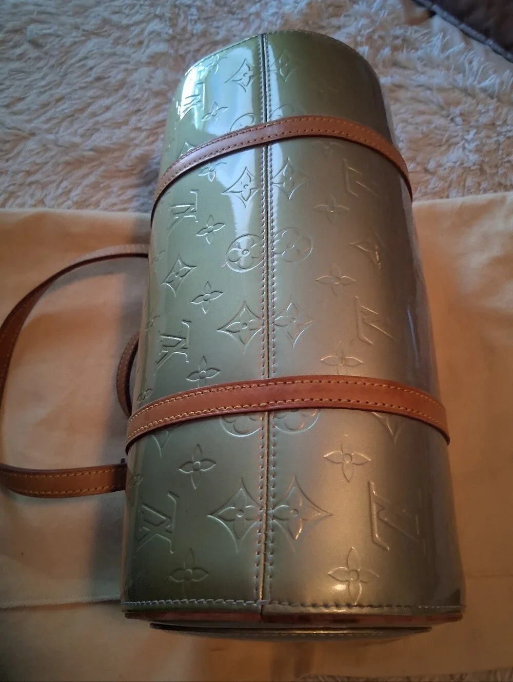 Vintage Louis Vuitton Vernis Bedford Pappilon Bag And LV Wallet